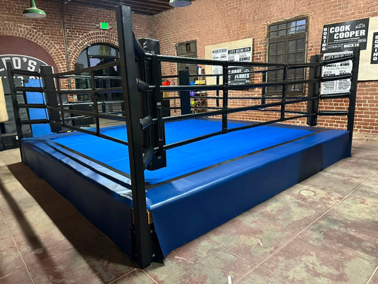 Professional Lowboy Drop-N-Lock Boxing Ring