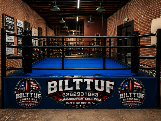 Professional Lowboy Drop-N-Lock Boxing Ring