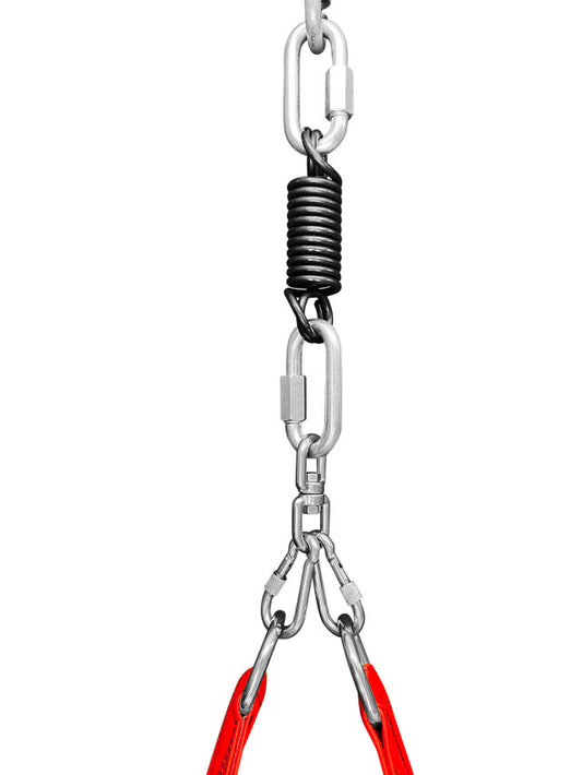 Heavy Bag Strap/Hardware Saver with Spring