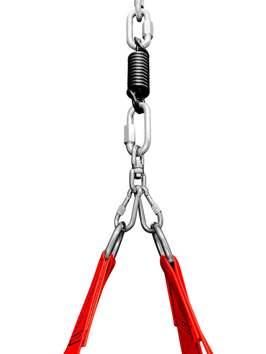 Heavy Bag Strap/Hardware Saver with Spring